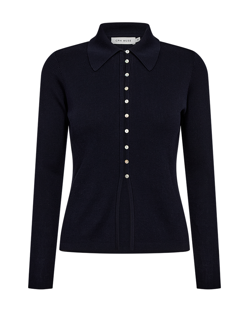 CMCONNIE – CARDIGAN MIT KNÖPFEN IN BLAU