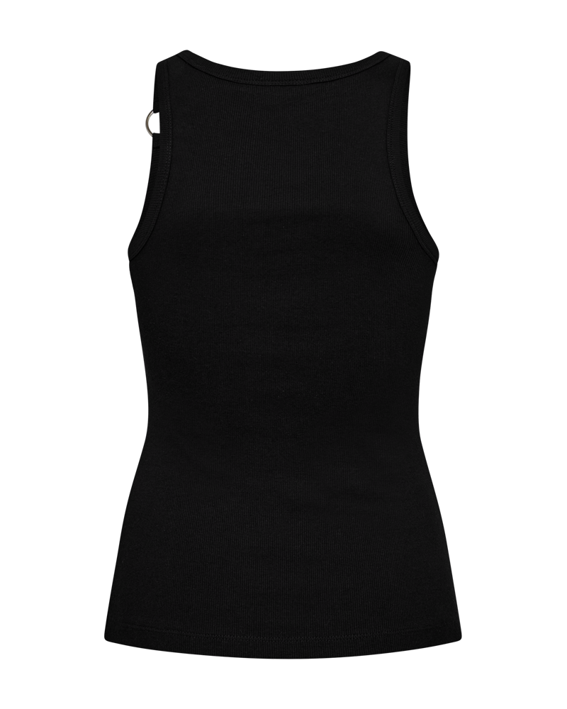 CMSIV – TOP MIT SCHMUCKDETAIL IN SCHWARZ