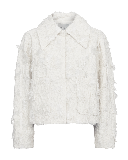 CMJANY - JACKE IN WOLLWEISS