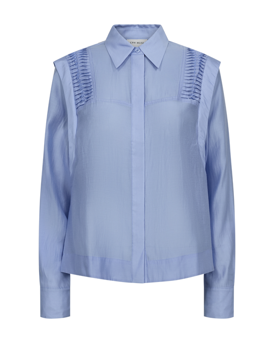 CMMOLLY - SHIRT IN BLAU