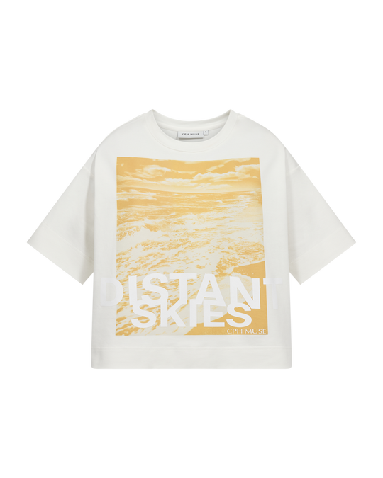 CMMUSE - T-SHIRT IN WEISS
