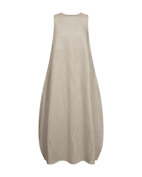 CMTENI - KLEID IN BEIGE