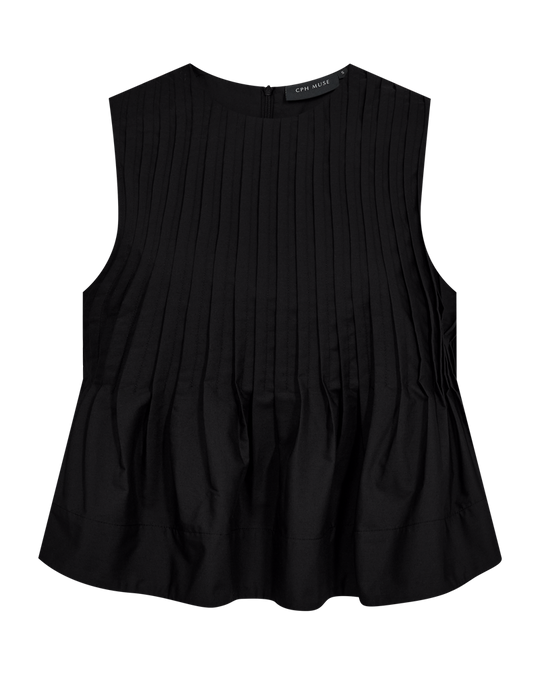 CMPLEAT – TOP MIT SCHÖSSCHEN IN SCHWARZ