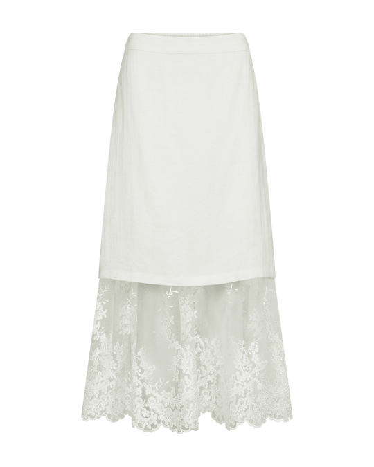 CMTENLEY – ROCK MIT SPITZE IN WEISS