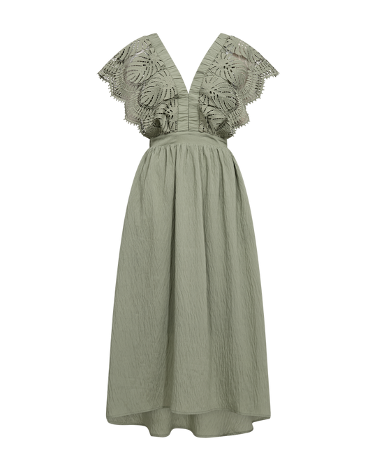 CMCOLE - KLEID IN GRÜN