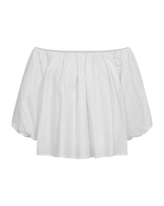 CMSHIRLEY - OFF-SHOULDER BLUSE IN WEISS