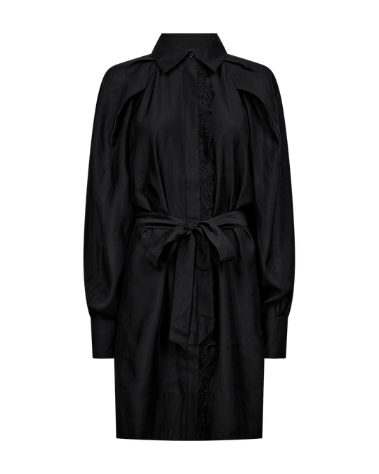 CMMOLLY – HEMDKLEID IN SCHWARZ