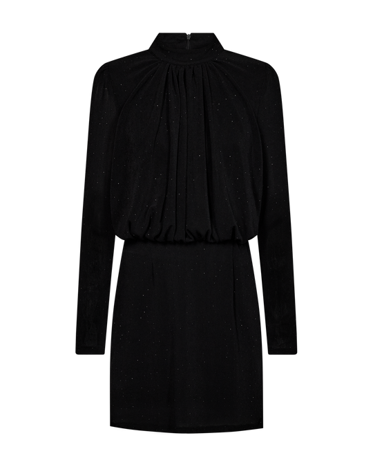 CMSTARRY – KLEID MIT STRASSSTEINEN IN SCHWARZ